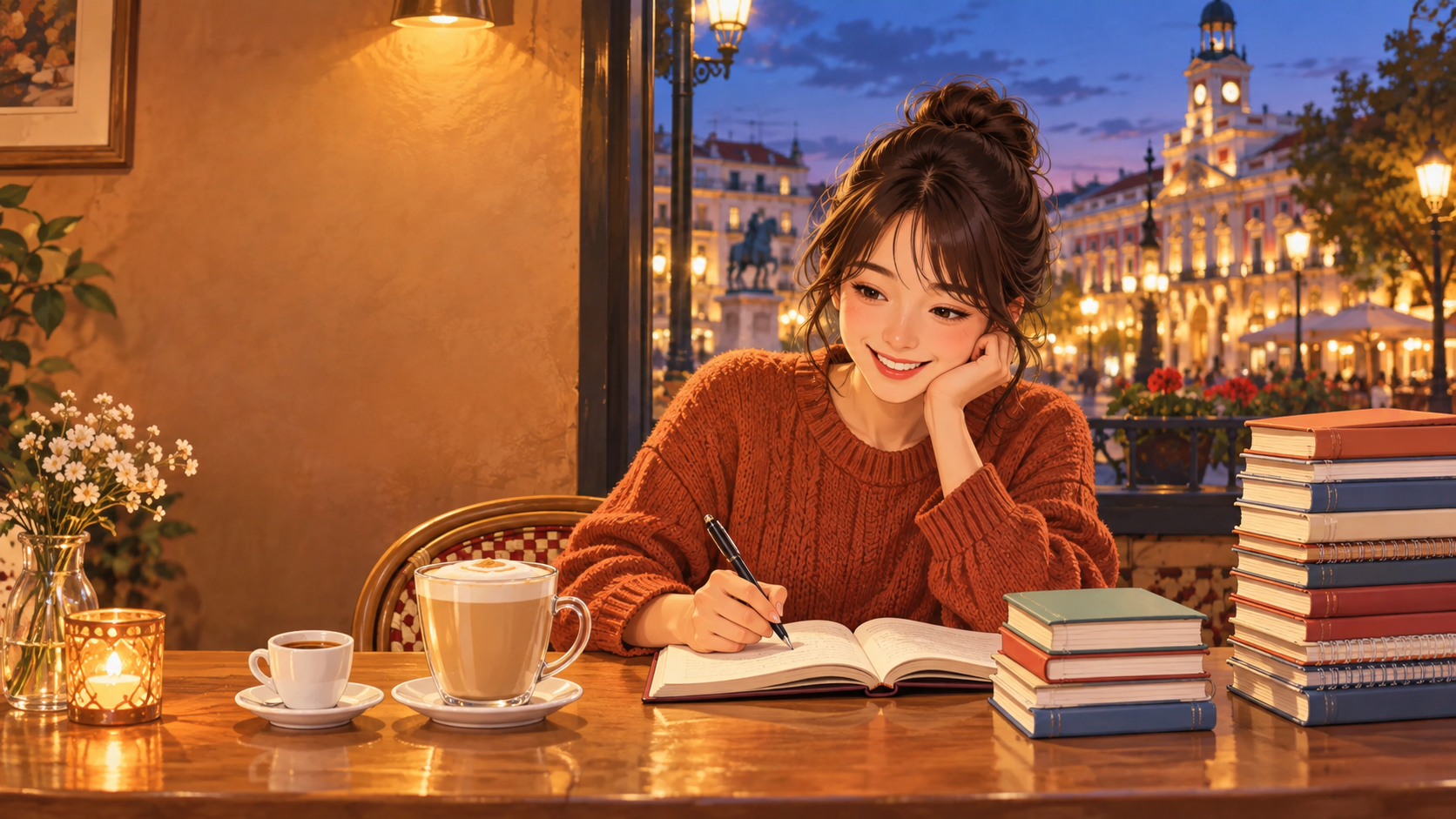 スペイン語の比較級と最上級を学ぶアンディ