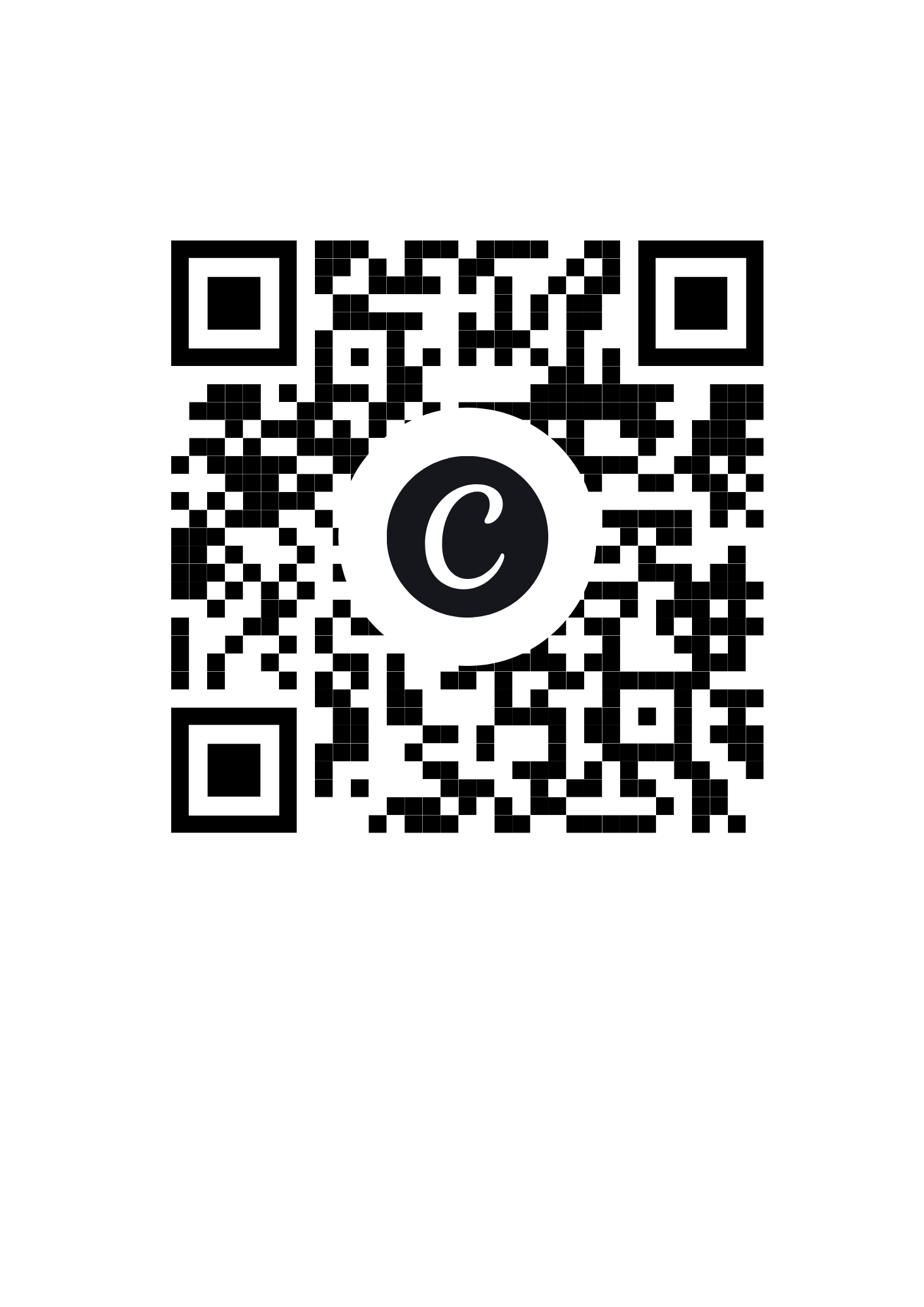 スペイン語学習者用アルパカLINEスタンプのQRコード